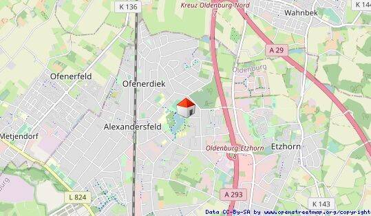 Etagenwohnung Oldenburg Ofenerdiek - 4 Zimmer, 109 m&sup2;, 1.700&euro; | Angebot:26909450