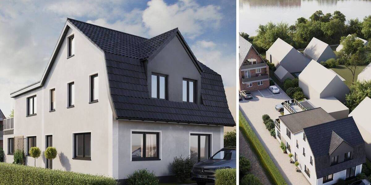 Neubaubeschaffenheit am See - KFW 55 Erdgeschosswohnung im Effizienshaus 4 zimmer