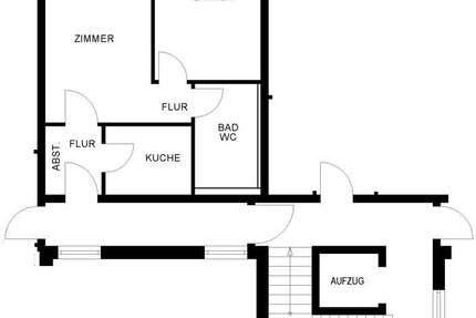 Wohnung Oldenburg Eversten - 2 Zimmer, 52 m&sup2;, 501&euro; | Angebot:26815304