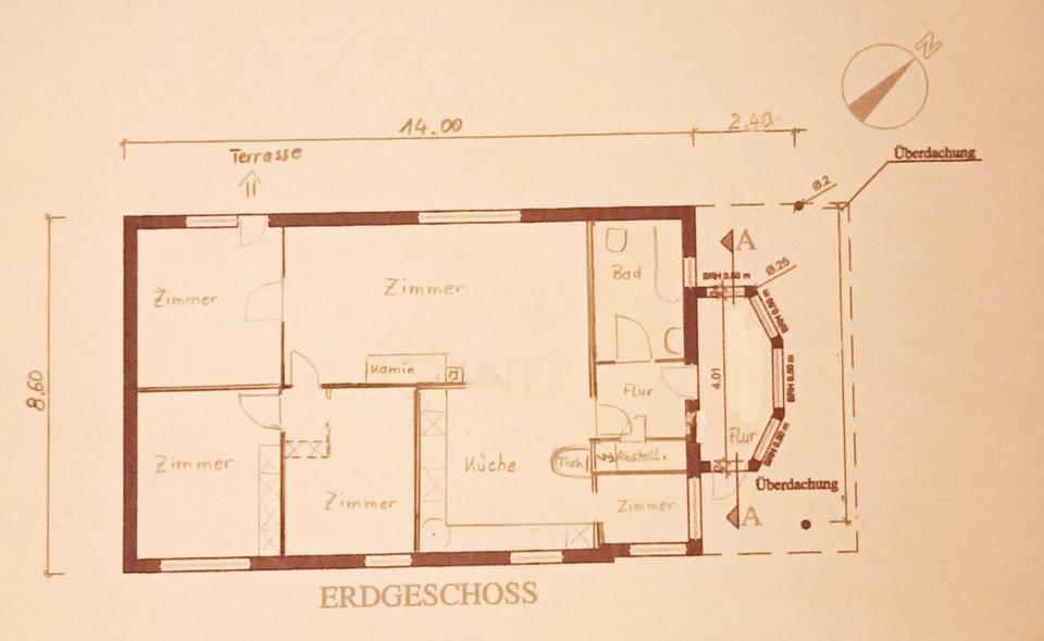 Einfamilienhaus Wardenburg - 4.5 Zimmer, 106 m&sup2;, 1.500&euro; | Angebot:26030715