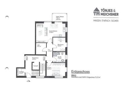 Moderne 3-Zimmer-Wohnung im Erdgeschoss in Apen-Augustfehn 3 zimmer