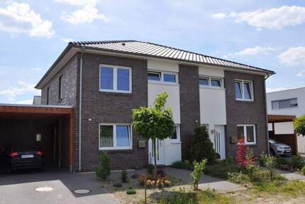 Modern, sparsam, gut gelegen - Effiziente Doppelhaushälfte in Apen 4 zimmer