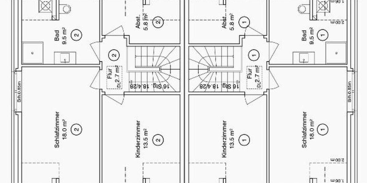 Doppelhaushälfte Schwanewede - 3 Zimmer, 125 m&sup2;, 479.000&euro; | Angebot:26253567