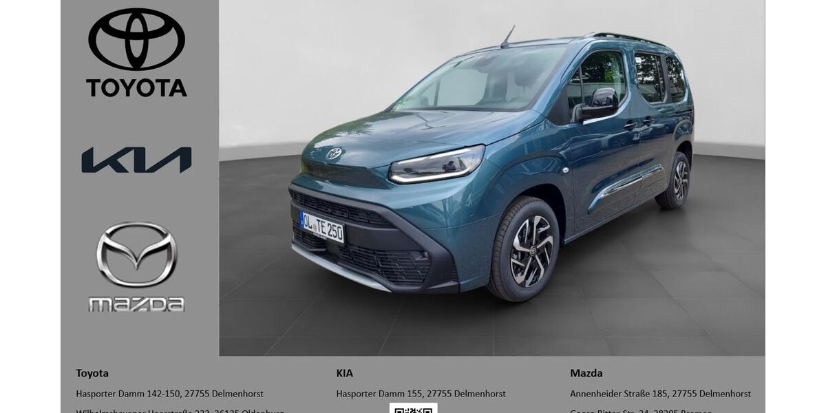 Toyota Proace City 2.500 km 38.950 € Oldenburg 26125