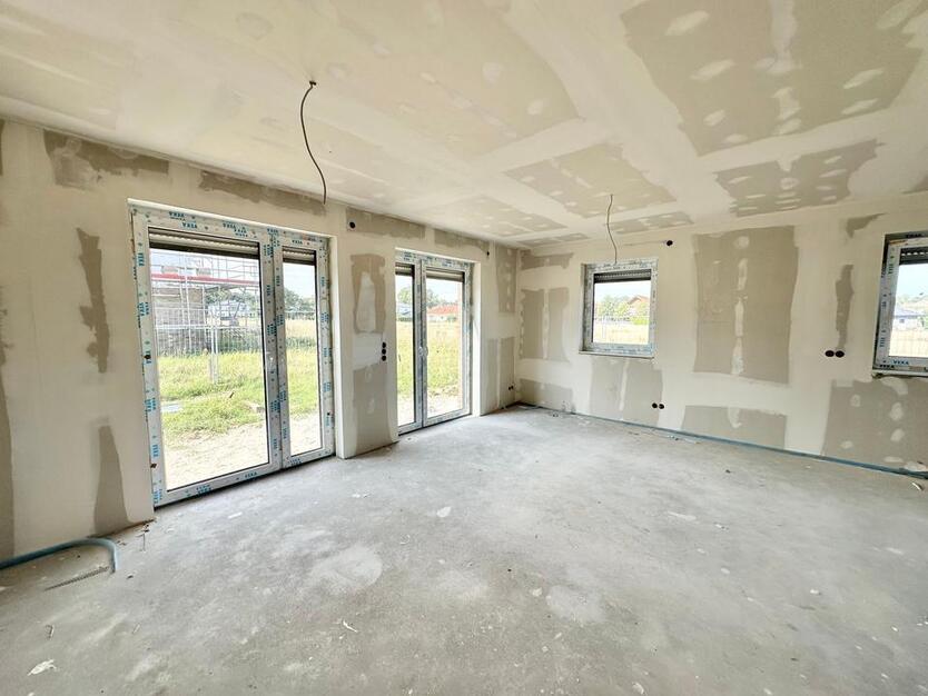 Rastede - Im Göhlen: Neubau-Reihenendhaus mit Einbauküche als Erstbezug zimmer