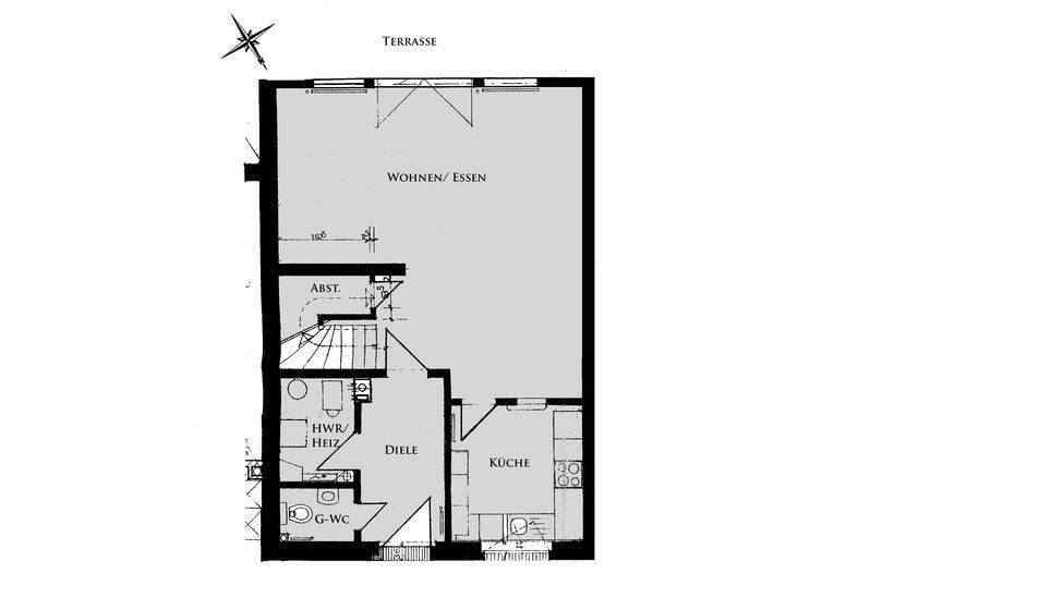 Reihenmittelhaus Bad Zwischenahn Ohrwege - 4 Zimmer, 349.000&euro; | Angebot:25773907