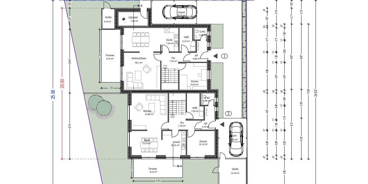 Doppelhaushälfte Rastede - 6 Zimmer, 168 m&sup2;, 1.950&euro; | Angebot:26255438