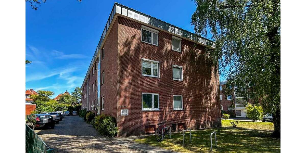 Etagenwohnung Oldenburg Alexandersfeld - 2 Zimmer, 54 m&sup2;, 119.000&euro; | Angebot:27023505