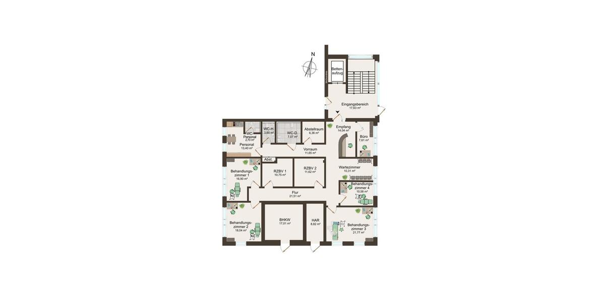Gewerbeobjekt Oldenburg Eversten - 2.736&euro; | Angebot:26342941