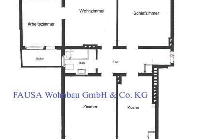 Wohnung zum Mieten in Bonn 900 € 90 m²