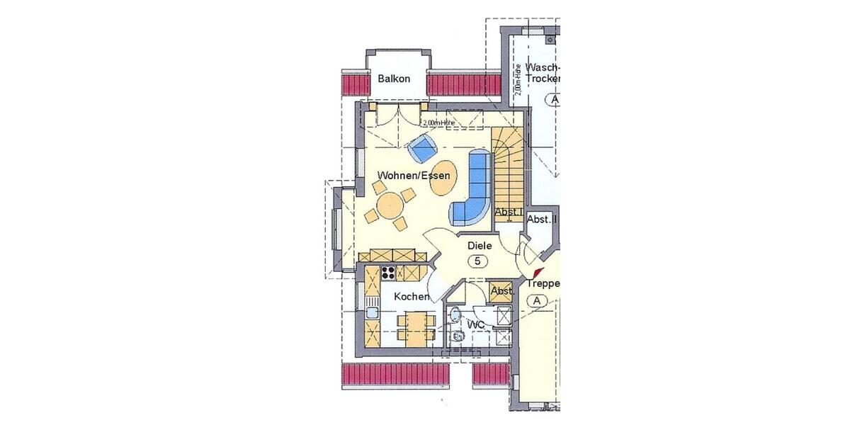 Dachgeschoßwohnung Friesoythe - 3 Zimmer, 91 m&sup2;, 649&euro; | Angebot:25052262