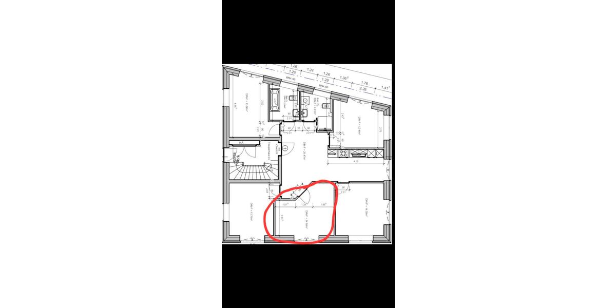 WG-Zimmer in moderner Neubauwohnung 5 zimmer