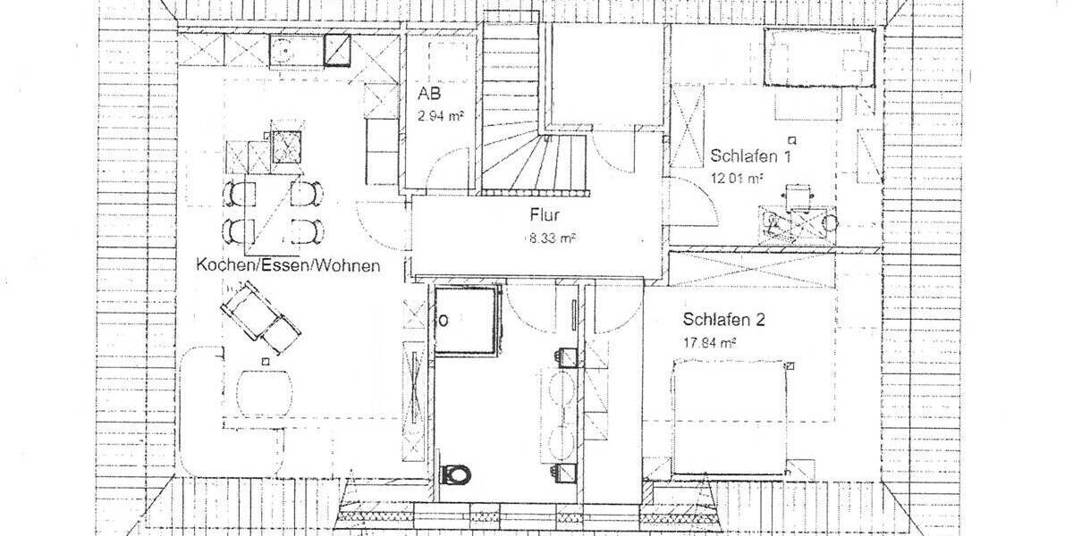 Etagenwohnung Edewecht - 3 Zimmer, 81 m&sup2;, 1.000&euro; | Angebot:26093005