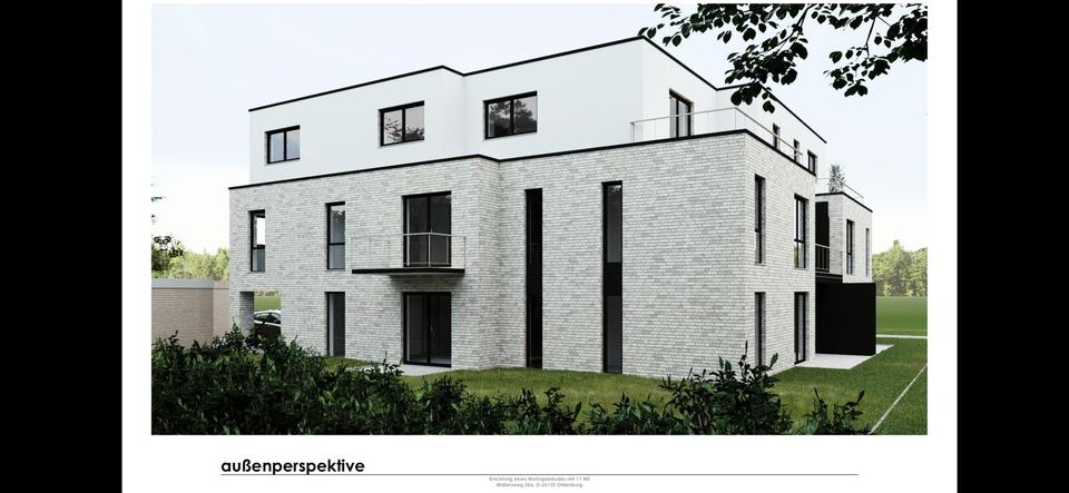Etagenwohnung Oldenburg Drielaker-Moor - 2 Zimmer, 54 m&sup2;, 279.000&euro; | Angebot:26795668