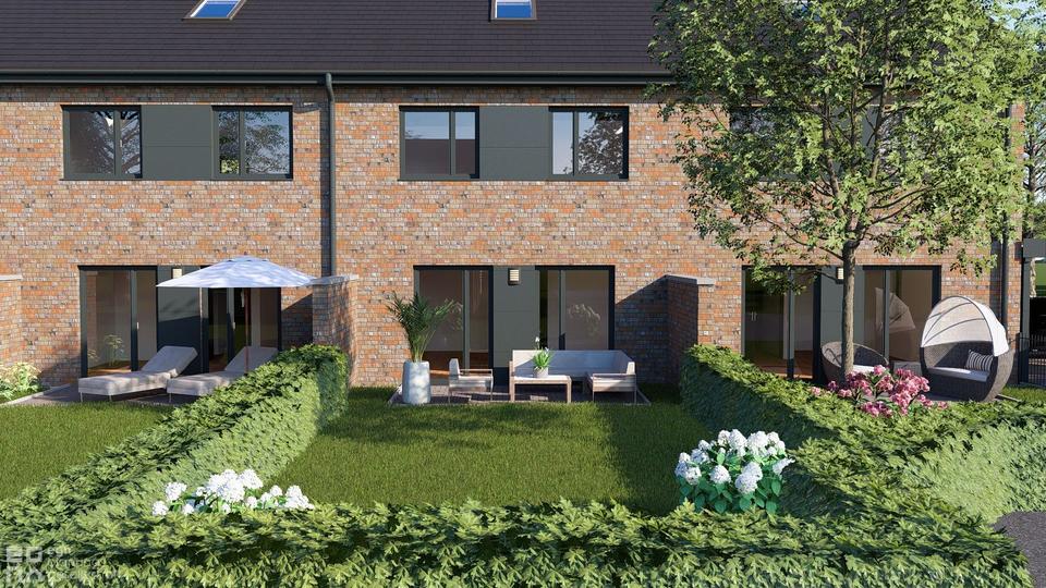 Rastede - Im Göhlen: Neubau-Reihenendhaus mit Einbauküche als Erstbezug 5 zimmer