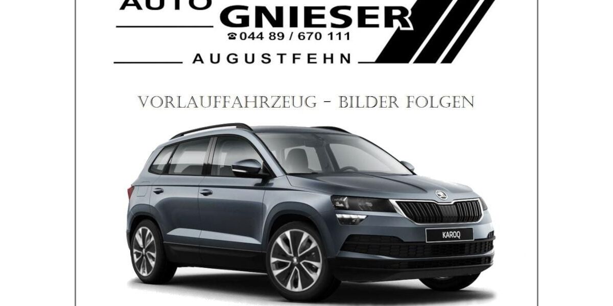 Skoda Karoq 2.100 km 32.490 € Augustfehn 26689