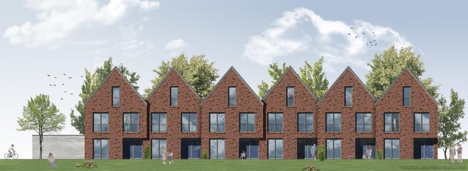 Modernes, gemütliches Reihenmittelhaus vor Oldenburg - KfW 40 Standard, Garten, 6 Zimmer, 01.01.26 6 zimmer