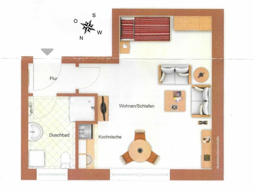 Charmante StudioWohnung in ruhiger Lage - Ideal als Kapitalanlage