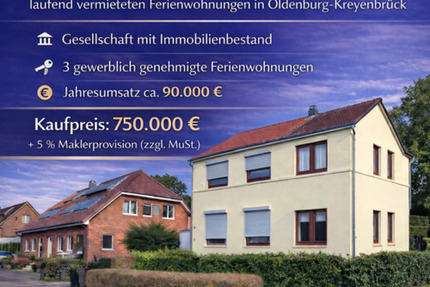 Haus Oldenburg Kreyenbrück - 10 Zimmer, 220 m&sup2;, 750.000&euro; | Angebot:24383829