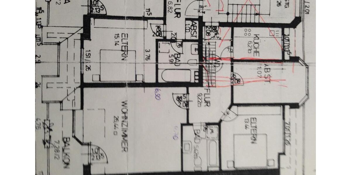 Etagenwohnung Delmenhorst - 3 Zimmer, 75 m&sup2;, 175.000&euro; | Angebot:26348097