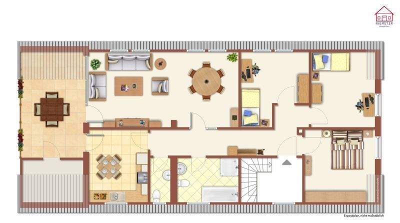 Mehrfamilienhaus, Wohnhaus Schwanewede / Neuenkirchen Neuenkirchen - 8 Zimmer, 239 m&sup2;, 299.000&euro; | Angebot:26160538