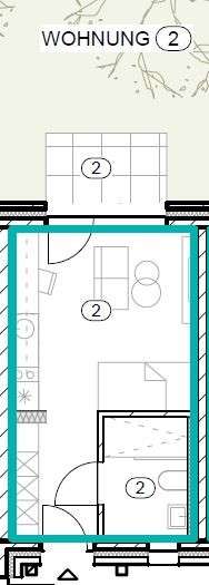 Wohnung zum Mieten in Oldenburg 418 € 25.84 m²