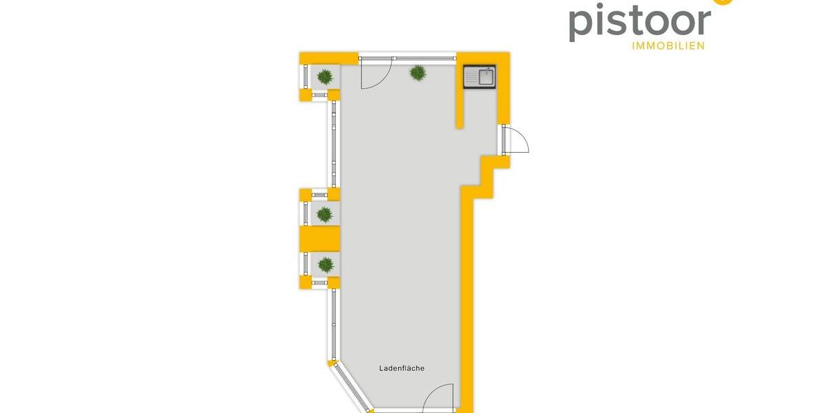 Dein Schaufenster für Erfolg - 13 m Sichtbarkeit in Bestlage zimmer