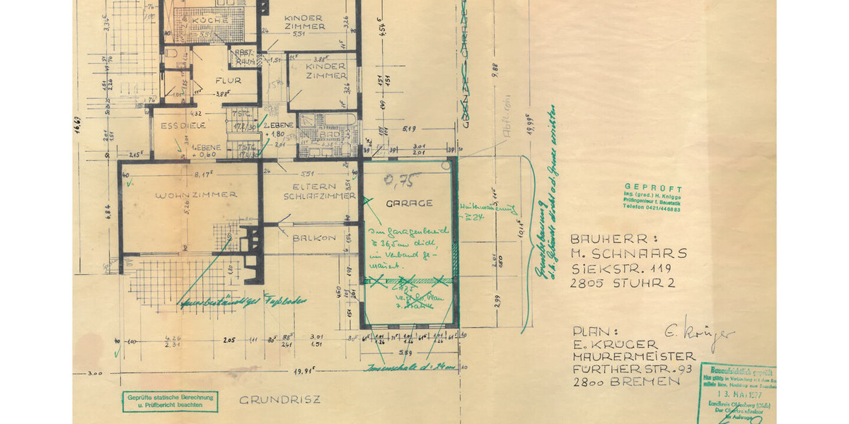 Ganderkesee-Schierbrok Renoviertes Einfamilienhaus in Feldrandlage mit Keller, Garage und EBK - Einfamilienhaus Ganderkesee | Angebot:26366702