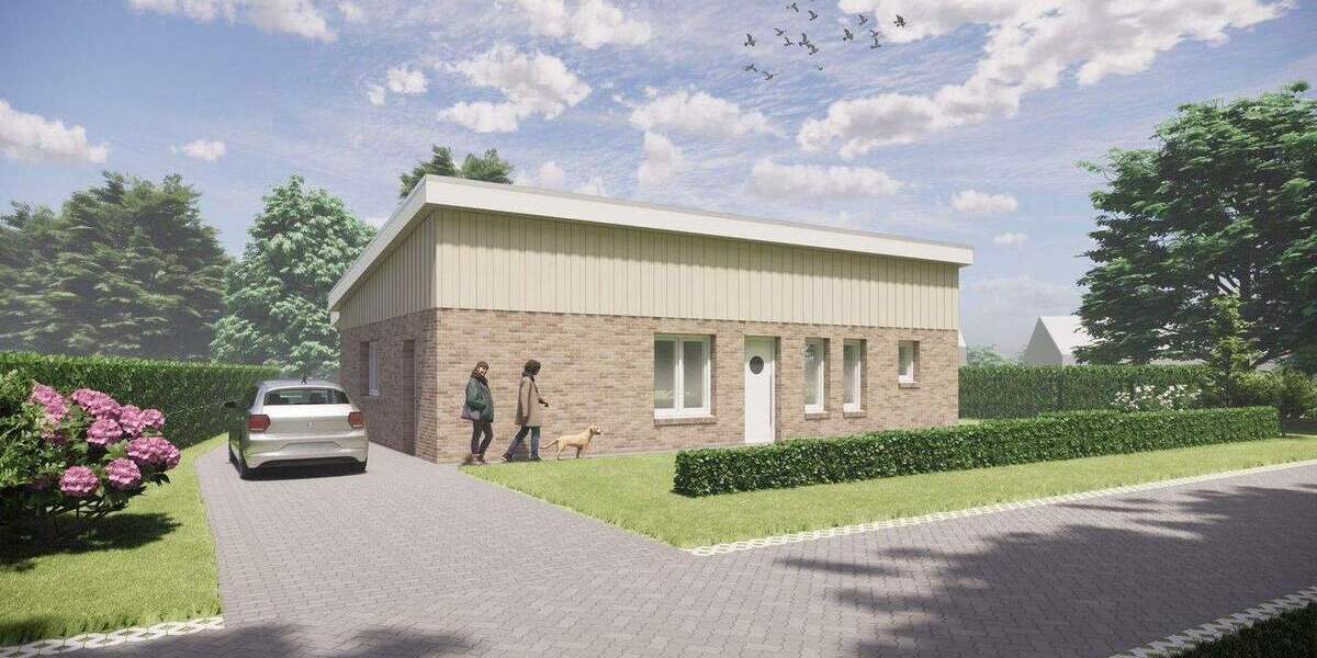 Exklusiver Flachdachbungalow ohne Maklergebühren 3 zimmer