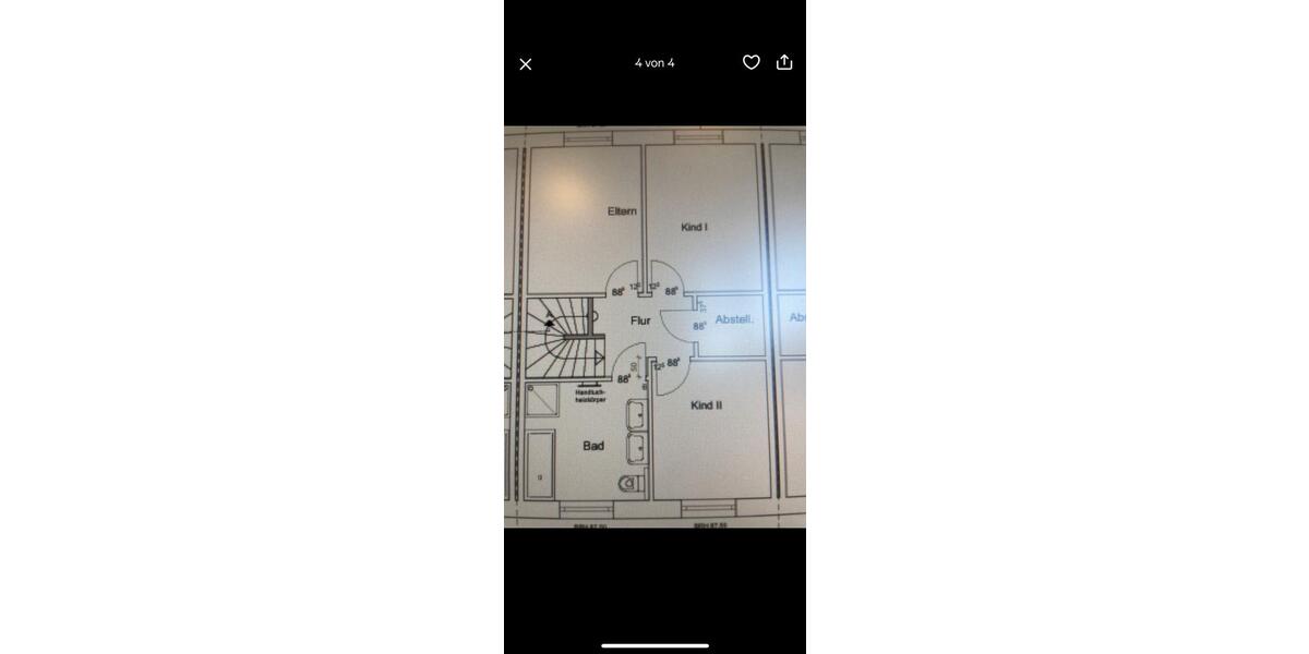 Reihenhaus Bösel - 4 Zimmer, 108 m&sup2;, 1.250&euro; | Angebot:26040595