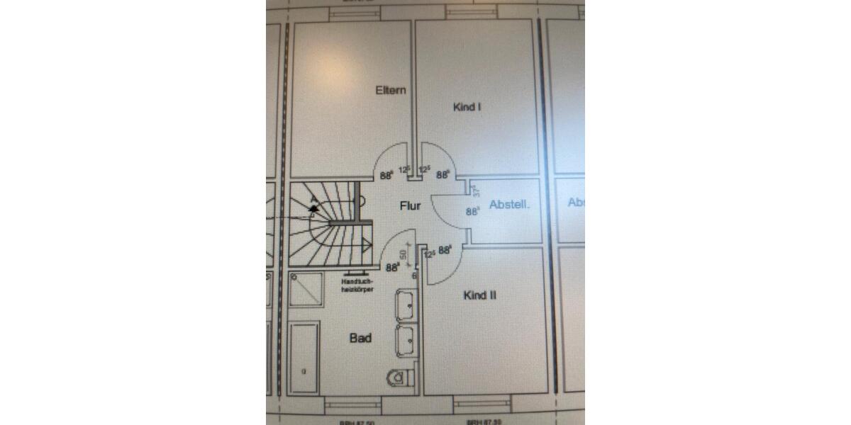 Reihenhaus Bösel - 4 Zimmer, 107 m&sup2;, 1.250&euro; | Angebot:26057333