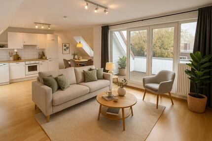 Frei: DG Wohnung mit Balkon Rastede nahe Oldenburg zu vermieten zimmer