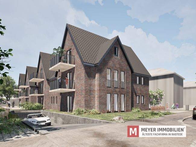 KfW-40-EH-Standard mit QNG-Zertifizierung - MFH mit hohen Steuervorteilen in Rastede (Obj.-Nr.: 6498) 1 zimmer