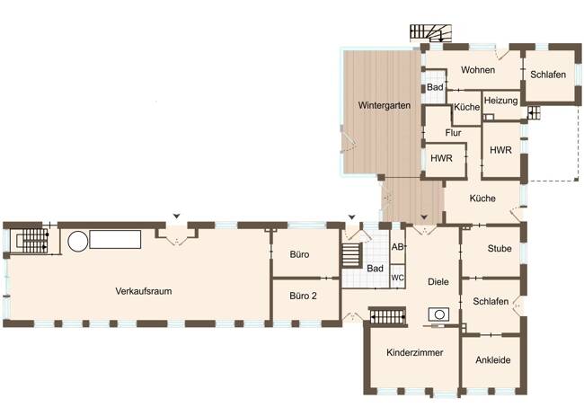 Mehrfamilienhaus, Wohnhaus Ganderkesee Hoyerswege - 1 Zimmer, 425 m&sup2;, 1.190.000&euro; | Angebot:26909456