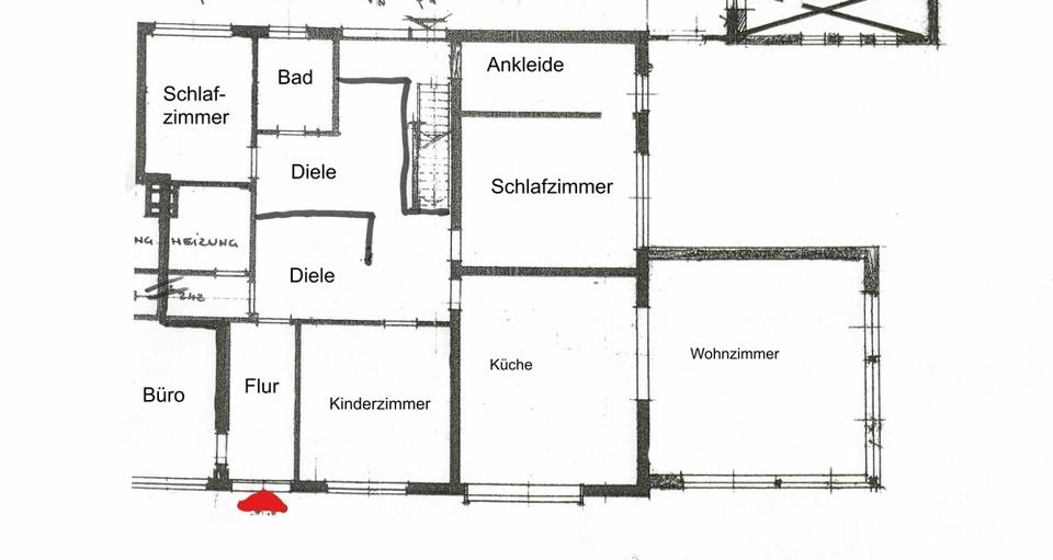 Etagenwohnung Wardenburg - 5 Zimmer, 220 m&sup2;, 1.650&euro; | Angebot:26562821