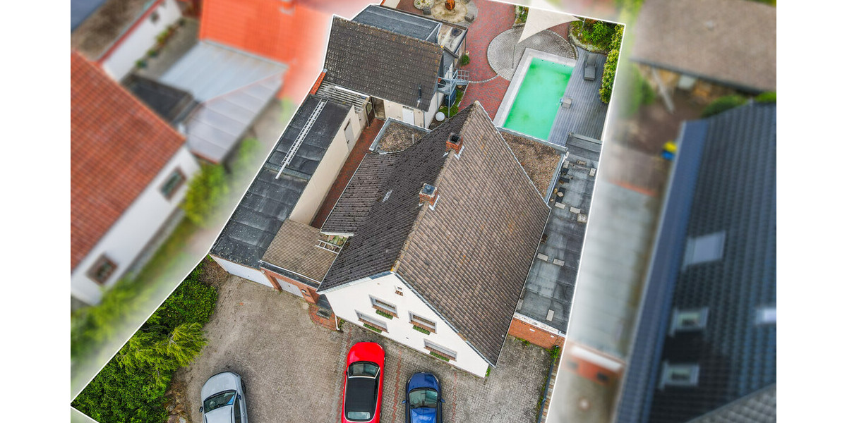 Ganderkesee - Heide Sanierungsbedürftiges Einfamilienhaus mit Pool und Pool Haus in Top Lage - Einfamilienhaus Ganderkesee | Angebot:26932074