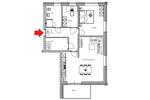 Etagenwohnung Edewecht - 3 Zimmer, 82 m&sup2;, 1.000&euro; | Angebot:25874262