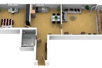 Wohnung Oldenburg Bürgeresch - 3 Zimmer, 63 m&sup2;, 925&euro; | Angebot:25806680