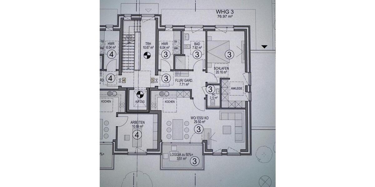 Etagenwohnung Edewecht - 2 Zimmer, 77 m&sup2;, 960&euro; | Angebot:24983605