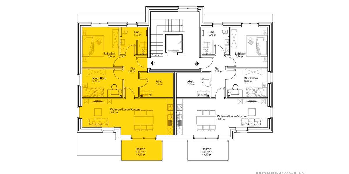 Einfamilienhaus Berne - 3 Zimmer, 76 m&sup2;, 870&euro; | Angebot:25082898
