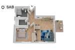 Etagenwohnung Oldenburg Ofenerdiek - 2 Zimmer, 64 m&sup2;, 365.000&euro; | Angebot:26722986