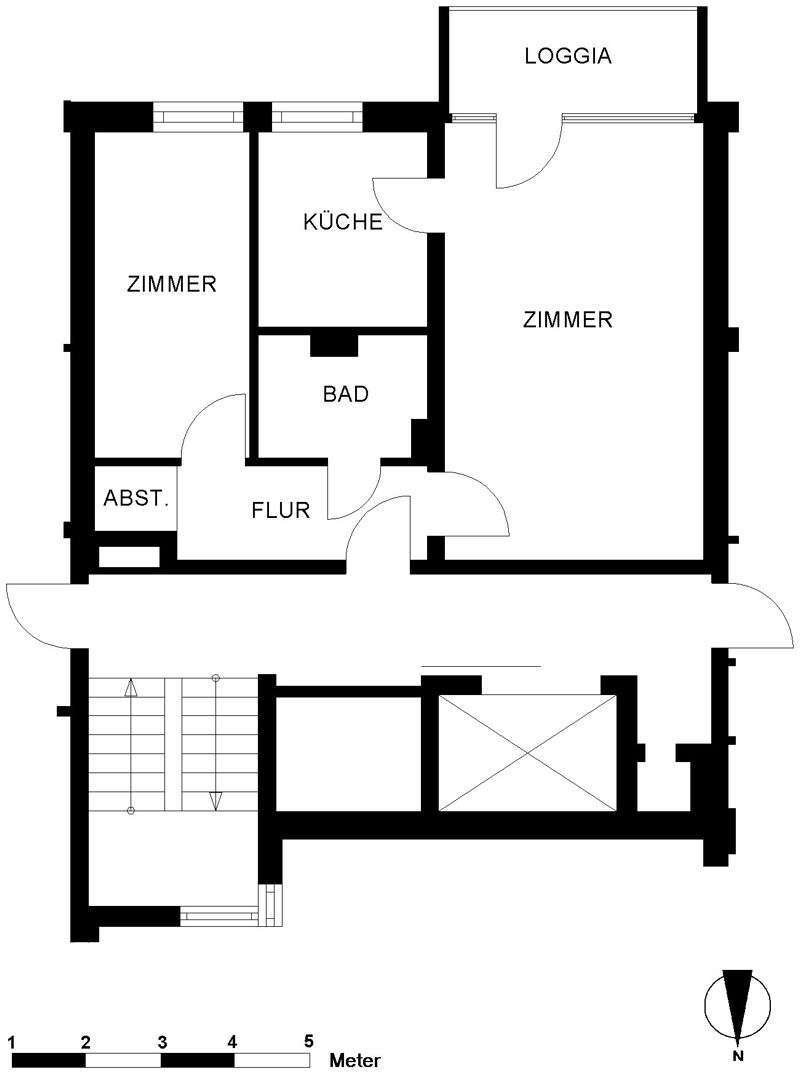 Wohnung zum Mieten in Oldenburg 433 € 49.24 m² 2 zimmer