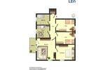 Etagenwohnung Oldenburg Bürgeresch - 4 Zimmer, 79 m&sup2;, 720&euro; | Angebot:26373255