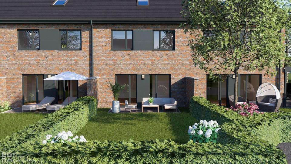 Rastede - Im Göhlen: Neubau-Reihenmittelhaus mit Einbauküche als Erstbezug zimmer