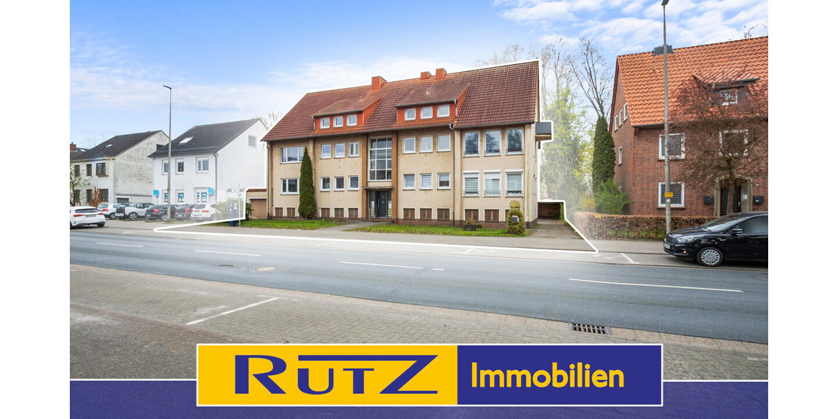 Delmenhorst-Mitte Vermietete 2 Zi.-Hochparterrewohnung mit Balkon - Erdgeschoßwohnung Delmenhorst Deichhorst | Angebot:26182531