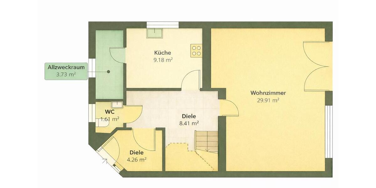 Einfamilienhaus Delmenhorst Deichhorst - 4 Zimmer, 110 m&sup2;, 375.000&euro; | Angebot:26001960