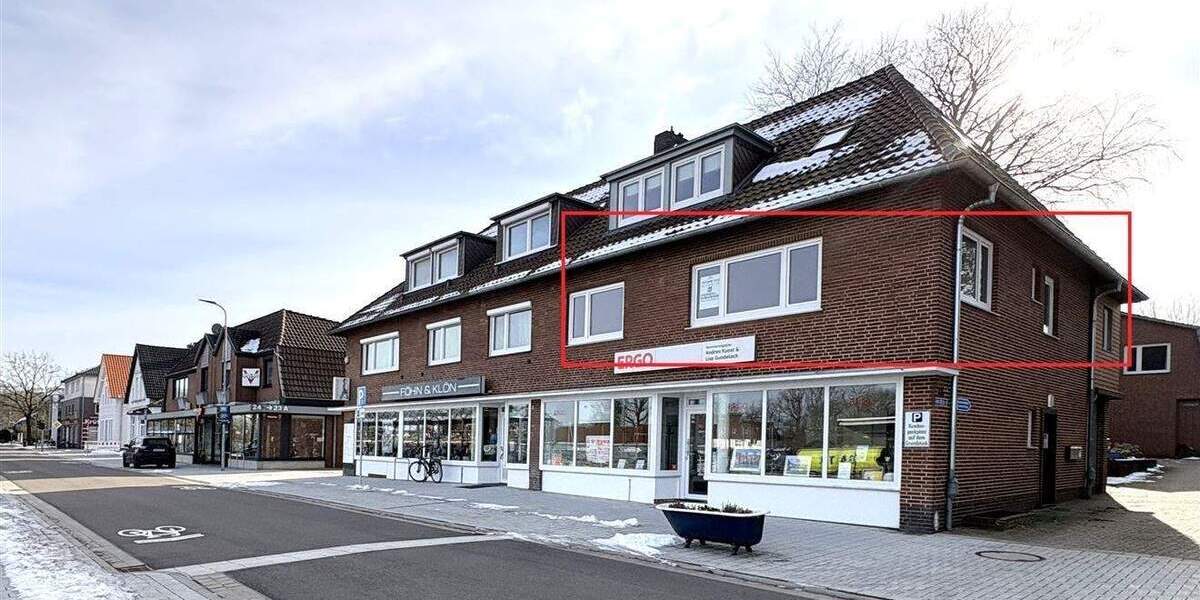 Etagenwohnung Hude - 3 Zimmer, 85 m&sup2;, 750&euro; | Angebot:25246644