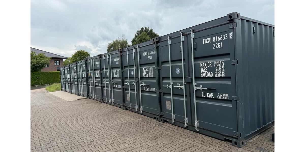 Lagercontainer mit 247 Zugang – Maße: 6 m x 2,4 m zimmer