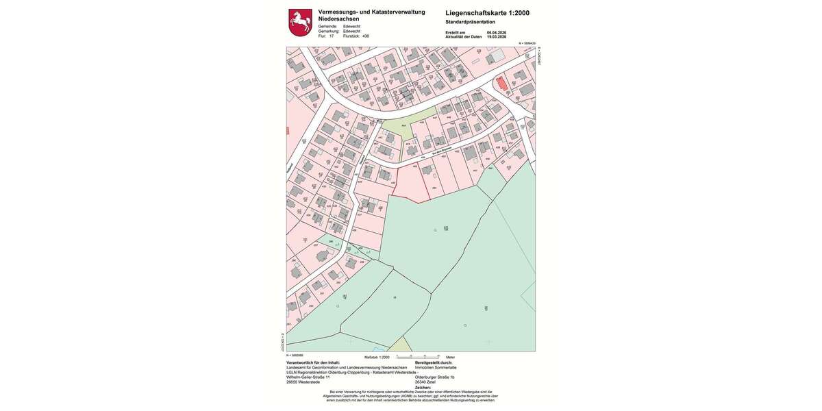 Grundstück Edewecht - 418.405&euro; | Angebot:26114268