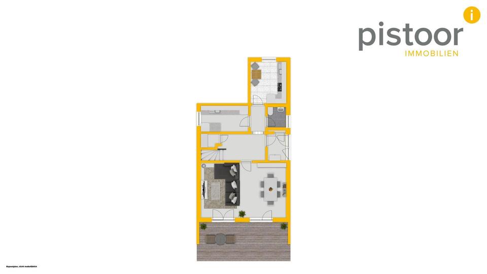 Doppelhaushälfte Westerstede - 4 Zimmer, 120 m&sup2;, 1.250&euro; | Angebot:26162352